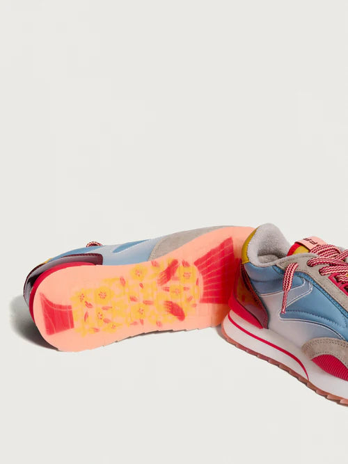 Hoff Art Peony Light Blue Fabric Sneakers