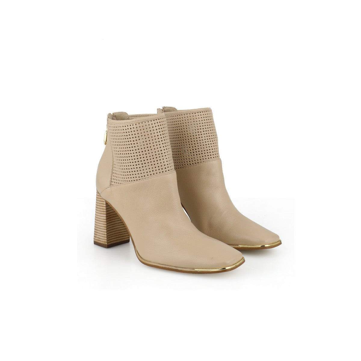Luz da Lua Jessica Heeled Ankle Boots