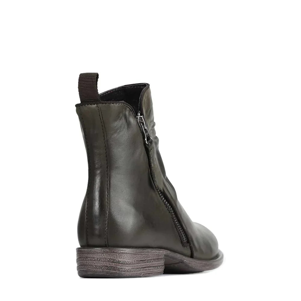 Eos Wilds Ankle Boots Khaki